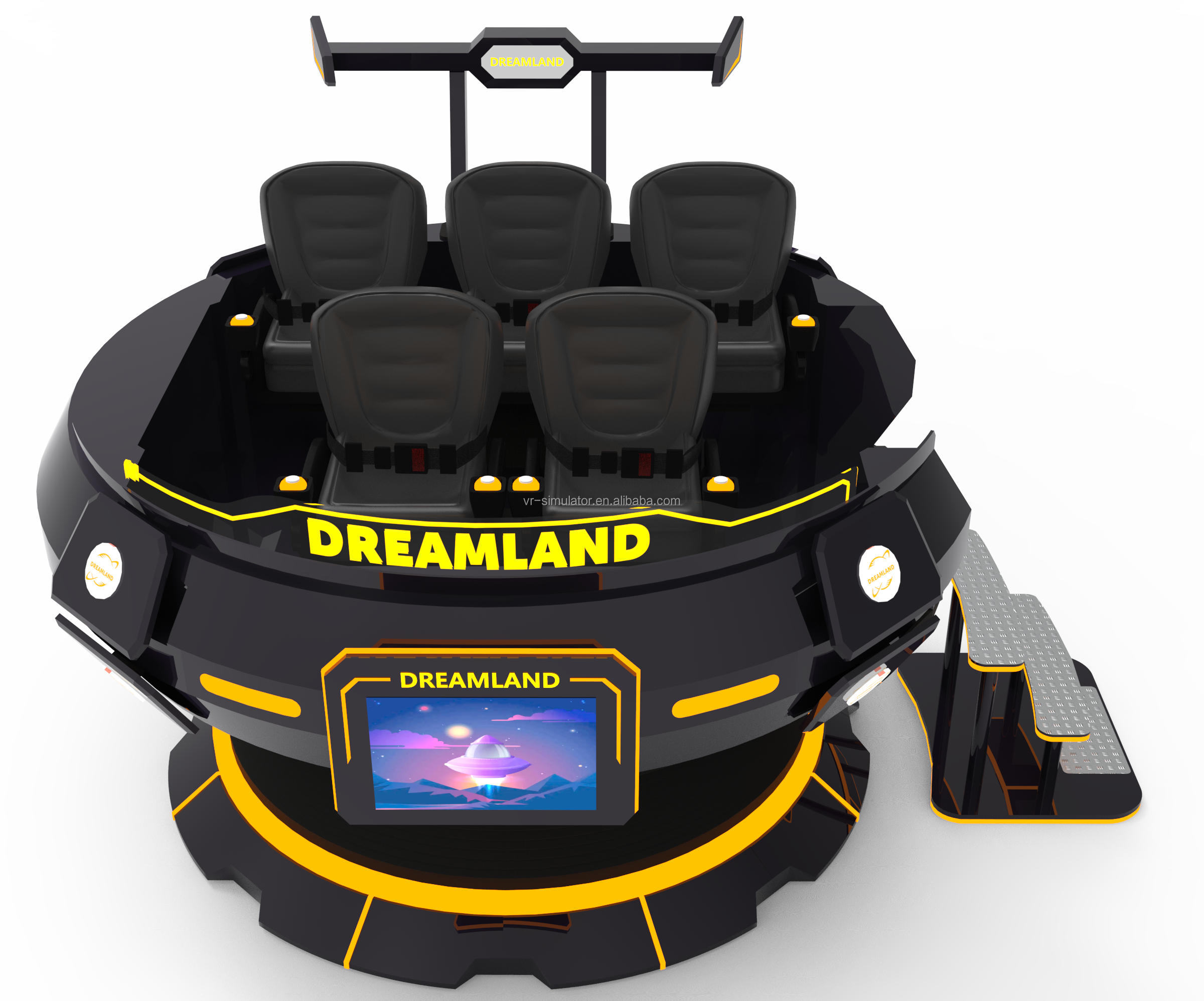 Dreamland 9d Vr Glasses Cabin  - 9D Vr Simulator reseña y precio