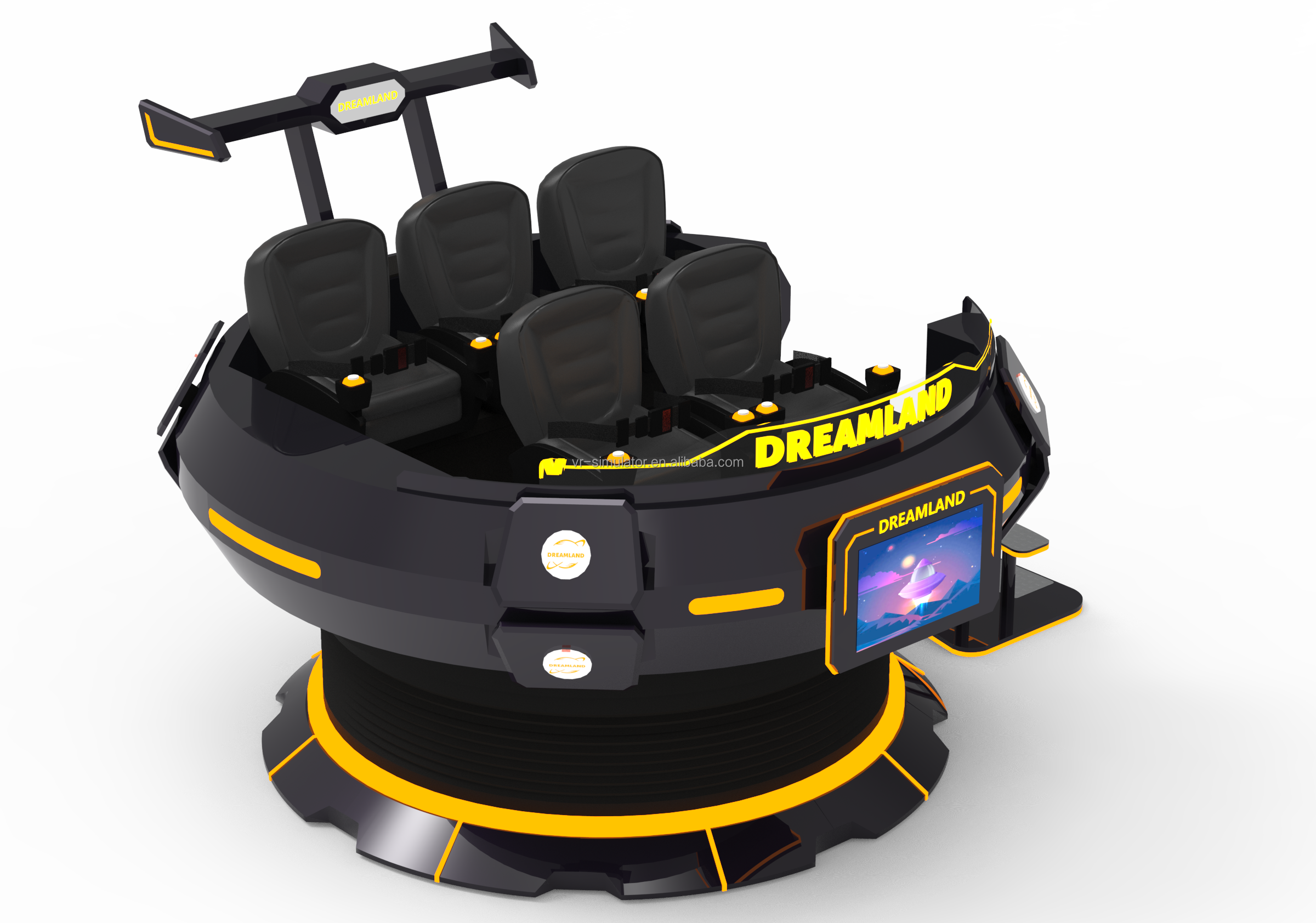 Dreamland 9d Vr Glasses Cabin  - 9D Vr Simulator reseña y precio