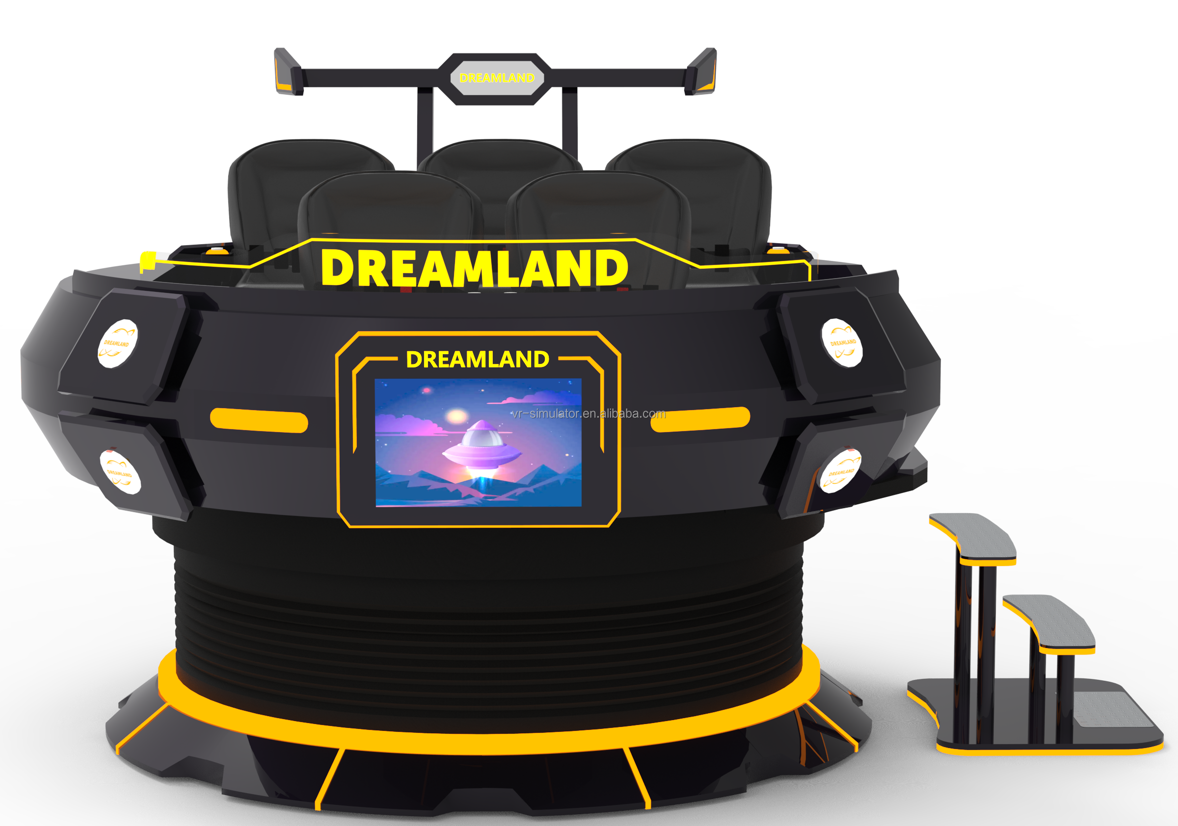 Dreamland 9d Vr Glasses Cabin  - 9D Vr Simulator reseña y precio