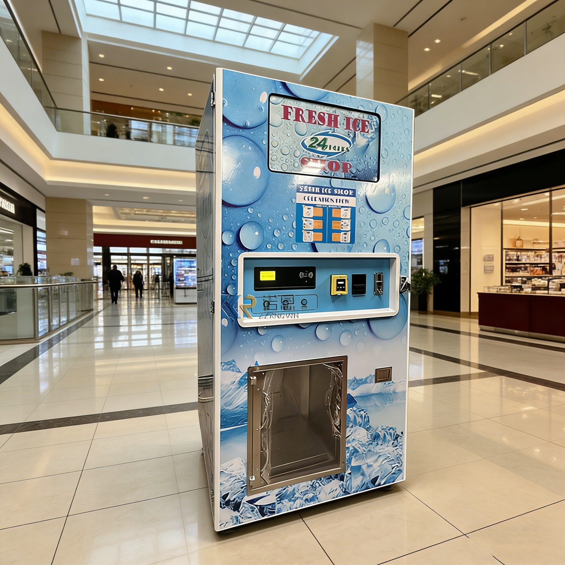 Customized High Quality Ice Cu - Commercial Vending Machine reseña y precio