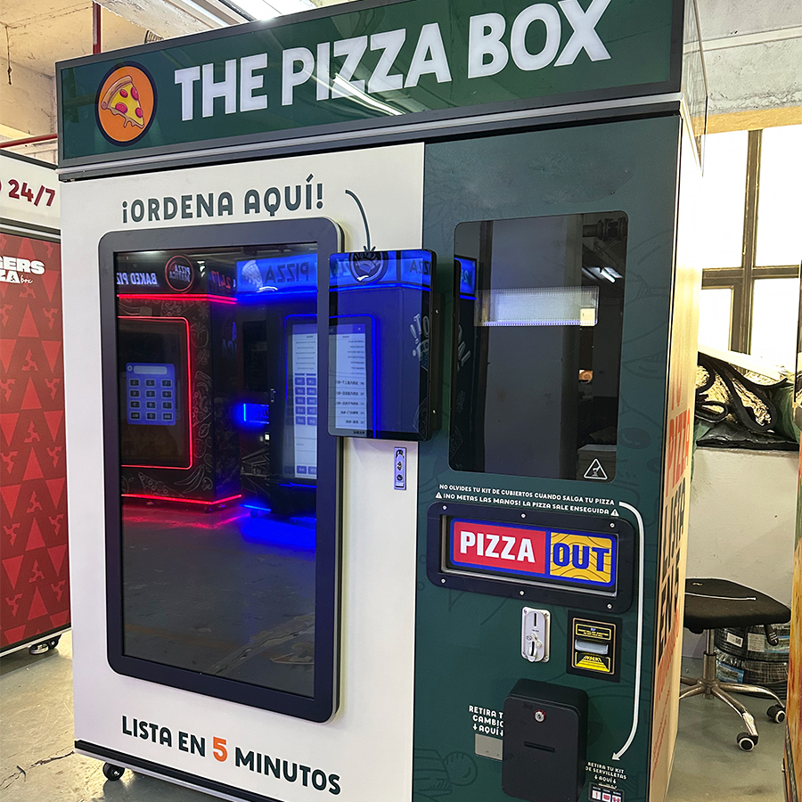 Customized Fast Food Pizza Ven - Commercial Vending Machine reseña y precio