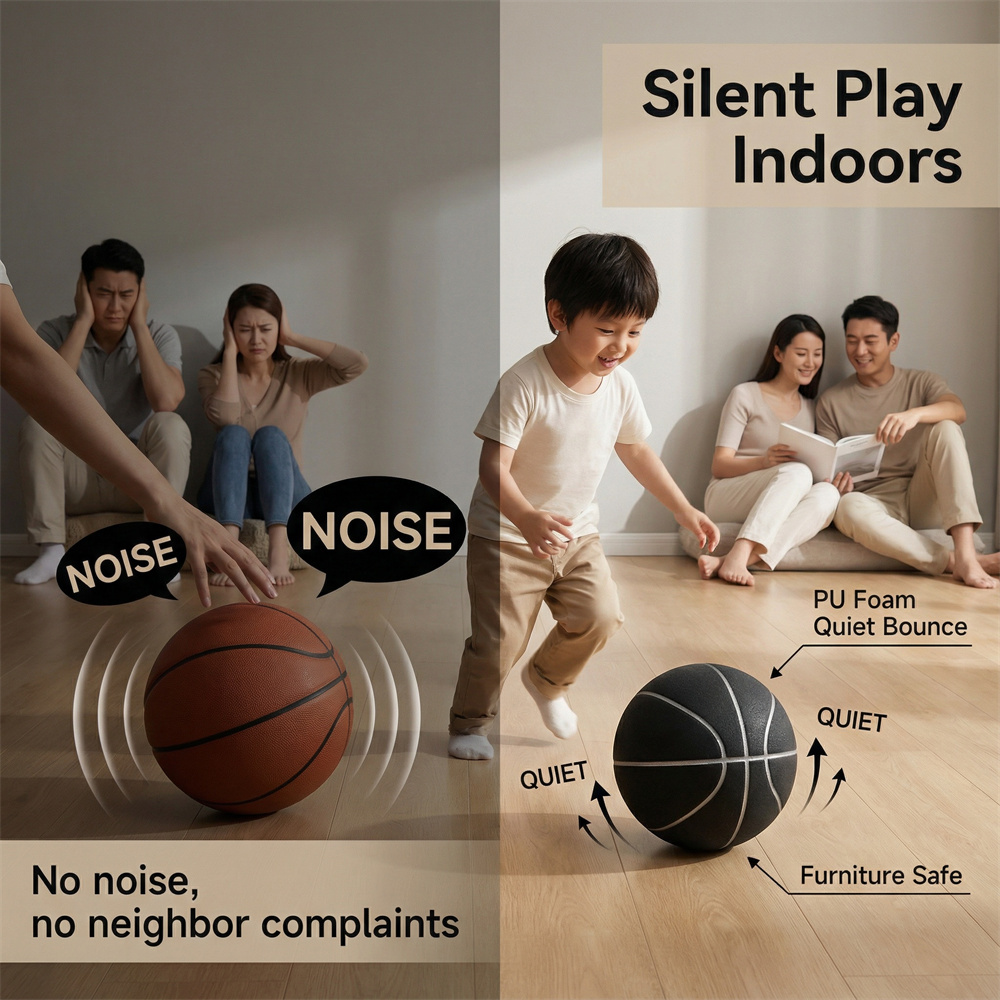 Mute Basketball for Indoor Tra - Basketball Arcade Game reseña y precio