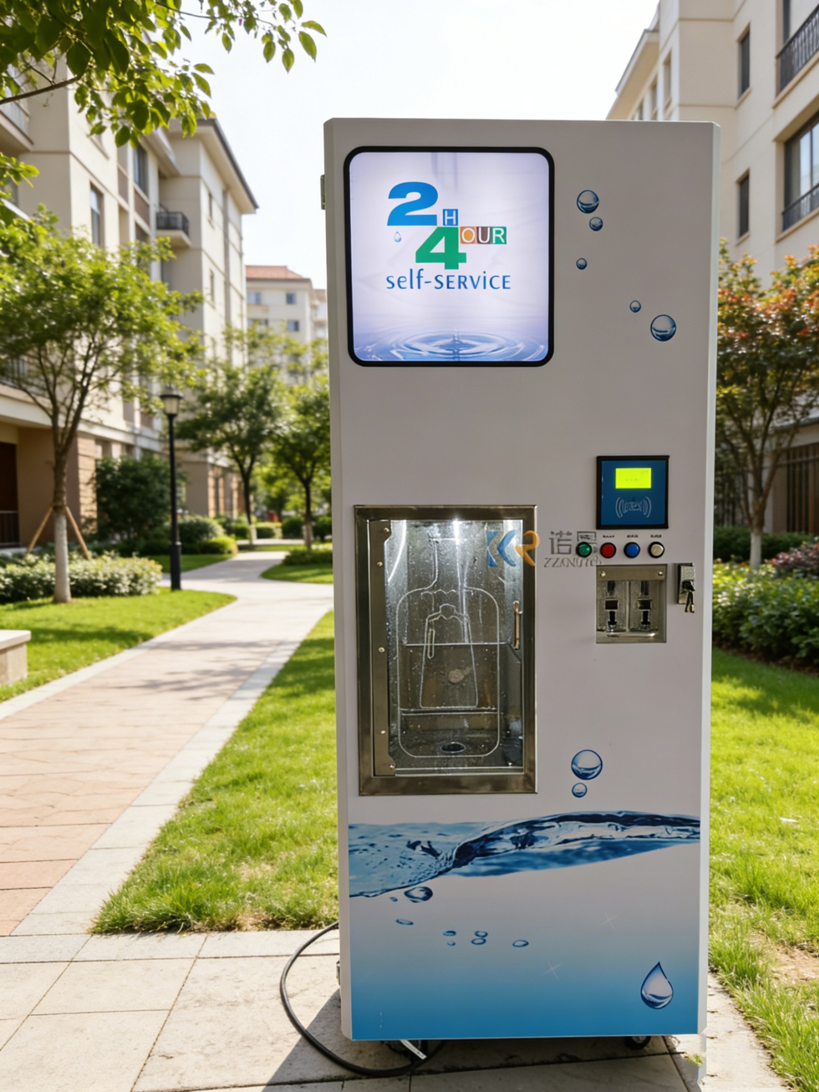 Commercial Fully Automatic Ice - Commercial Vending Machine reseña y precio