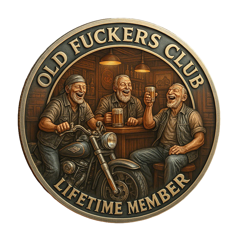 1pc Vintage Old Club Lifetime  - Token Coin Mechanism reseña y precio